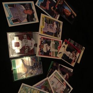 Old baseball cards